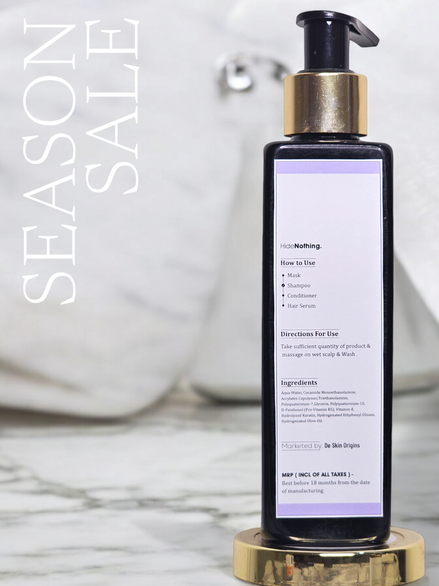 Keratin Nourishing Shampoo season sale